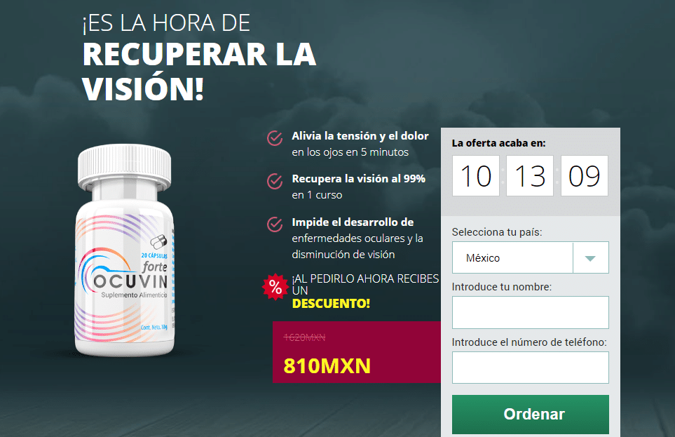 Ocuvin Forte cÃ¡psula