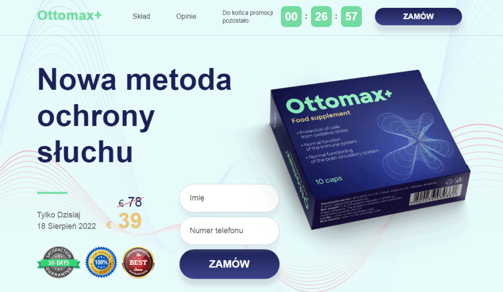 Ottomax+ Opinie