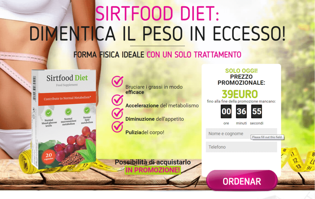SirtFood Diet capsula