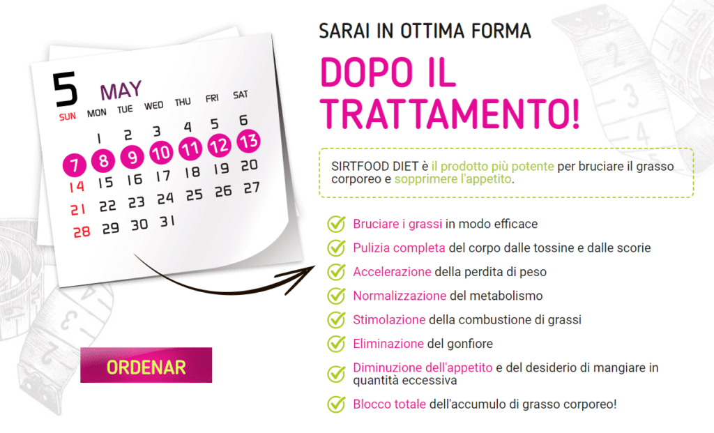 SirtFood Diet Prezzo