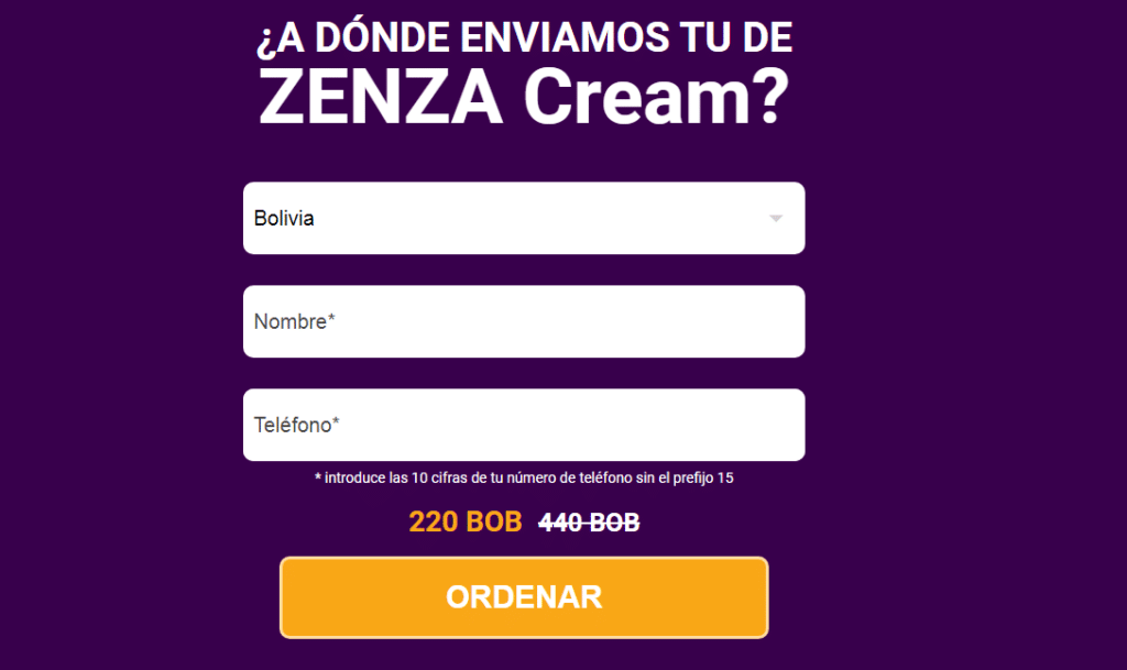 Zenza Beneficios