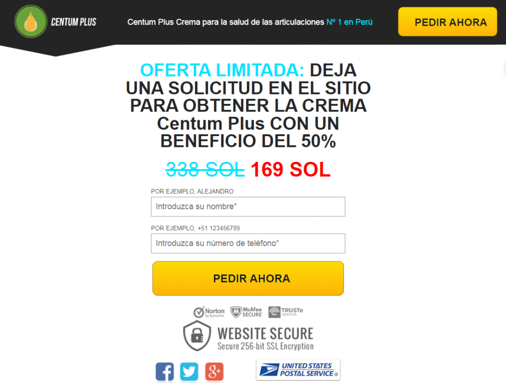 Centum Plus ReseÃ±as