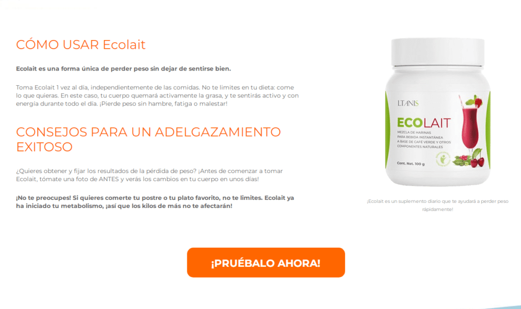 Ecolait Precio