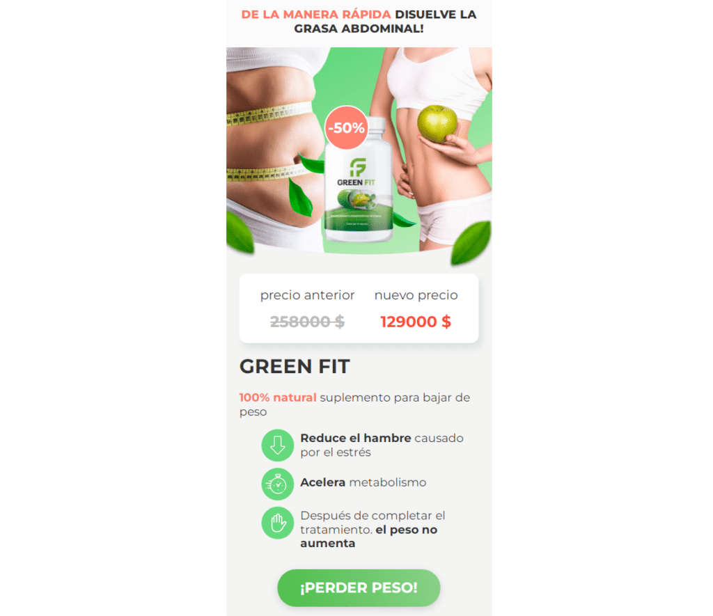Green Fit reseñas