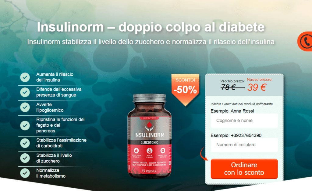 Insulinorm capsula