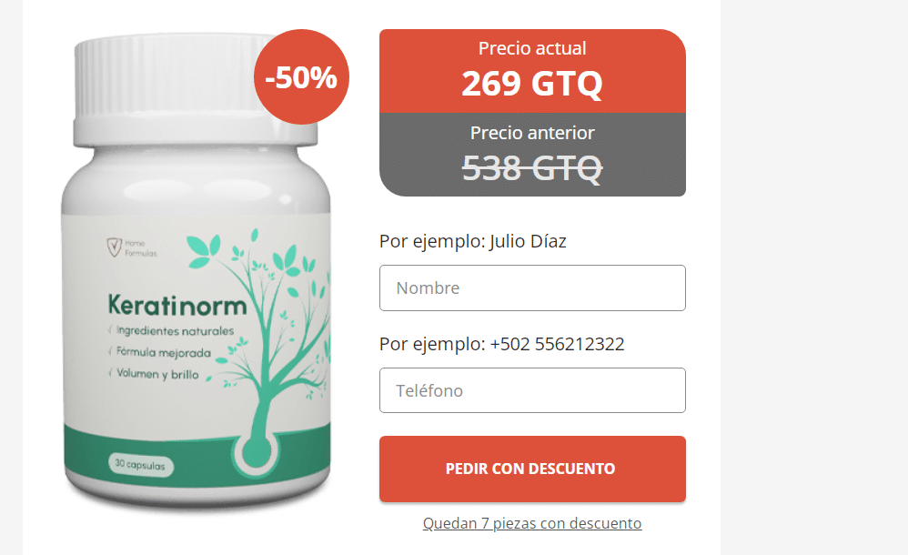 Keratinorm Guatemala