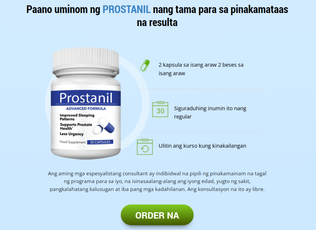 Prostanil Presyo