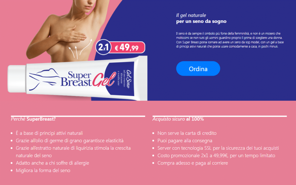 Super Breast Gel Italy