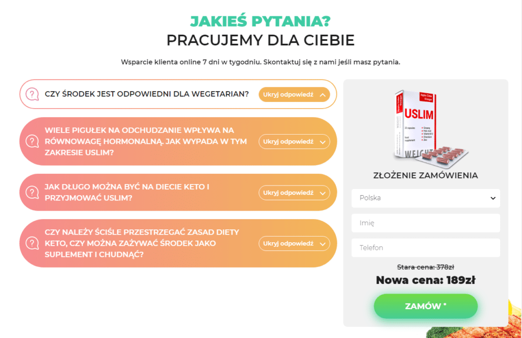 Uslim kapsuła