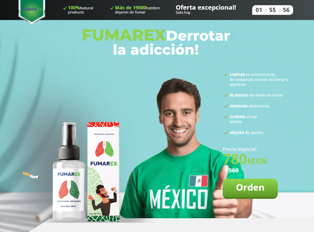 Fumarex Beneficios