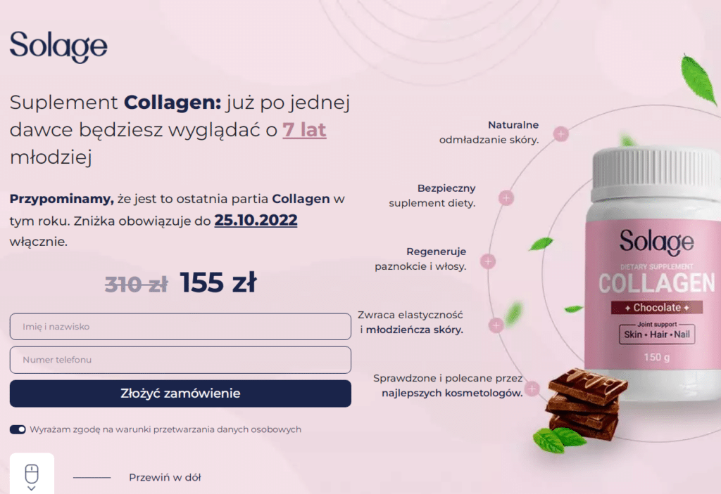 Sollage Collagen Proszek