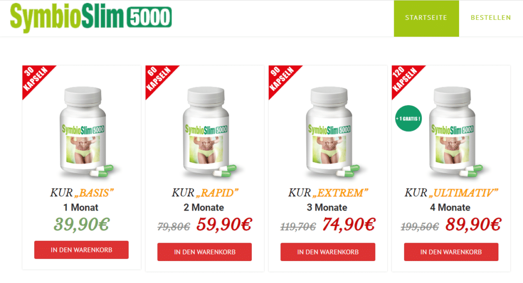 Symbio Slim 5000 Kapsel