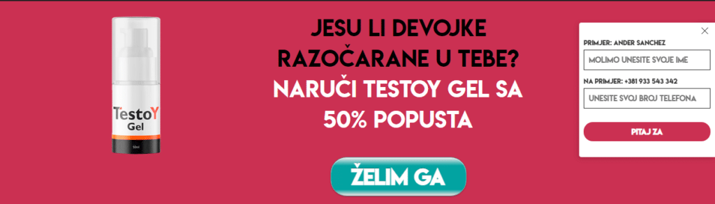 TestoY Gel Serbia
