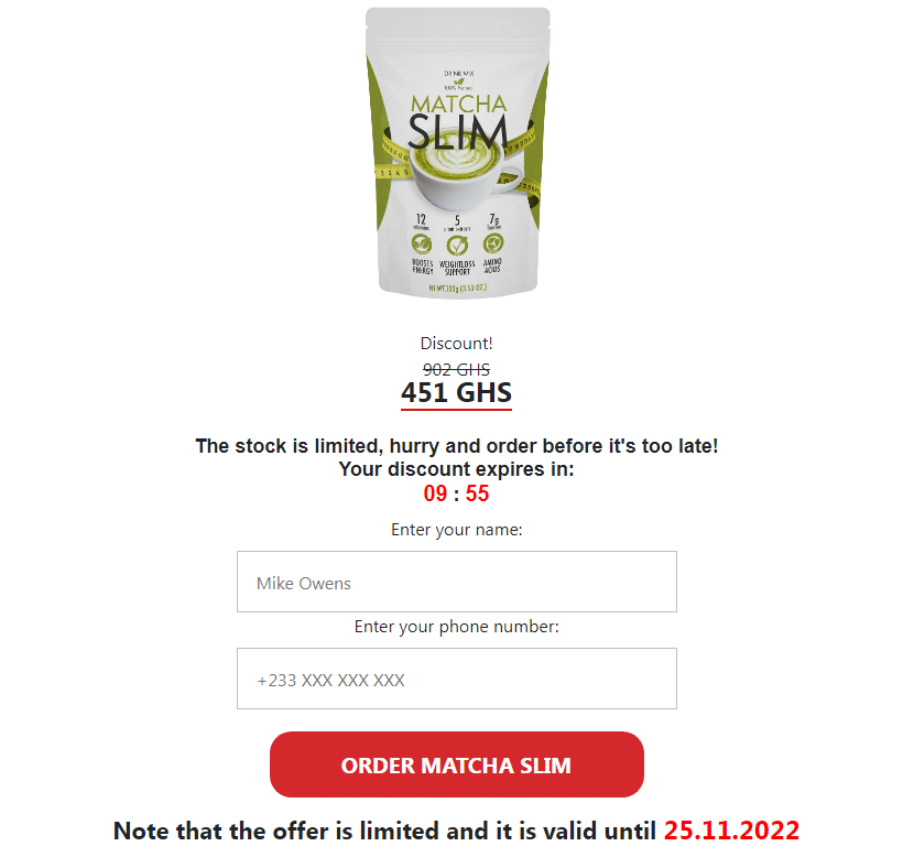 Matcha Slim reviews
