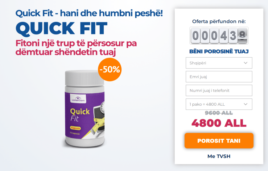 Quick Fit Ã‡mimi