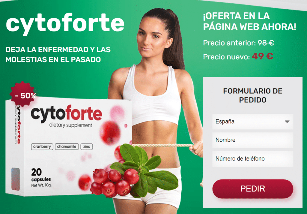 Cytoforte cÃ¡psula