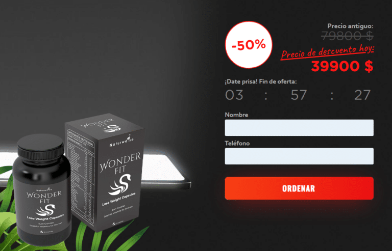 Wonder Fit cÃ¡psula