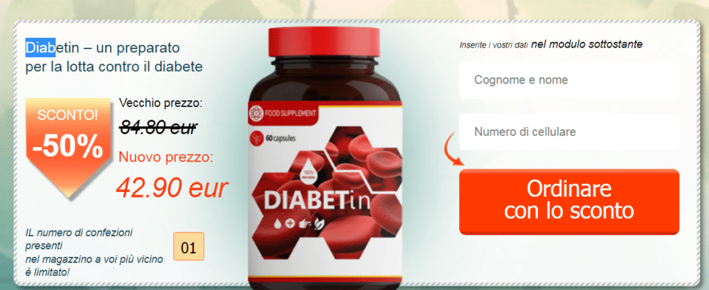Diabetin Prezzo