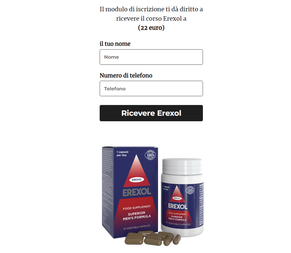 Erexol + Apexol Italy