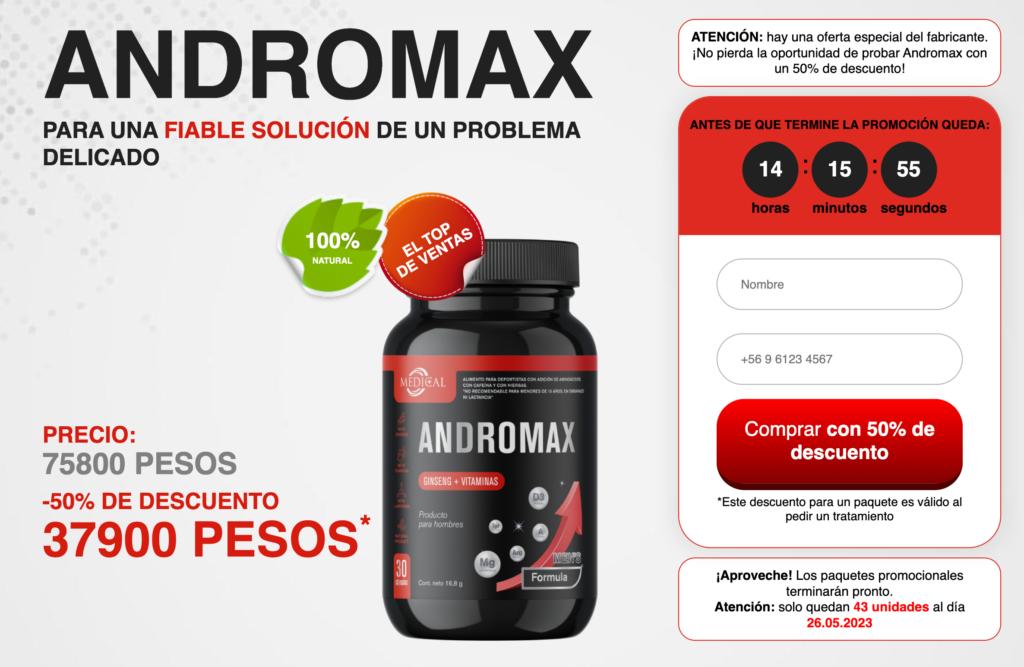 Andromax cápsula