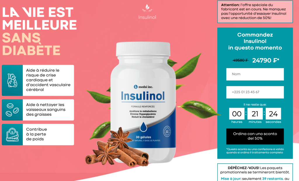 Insulinol capsule