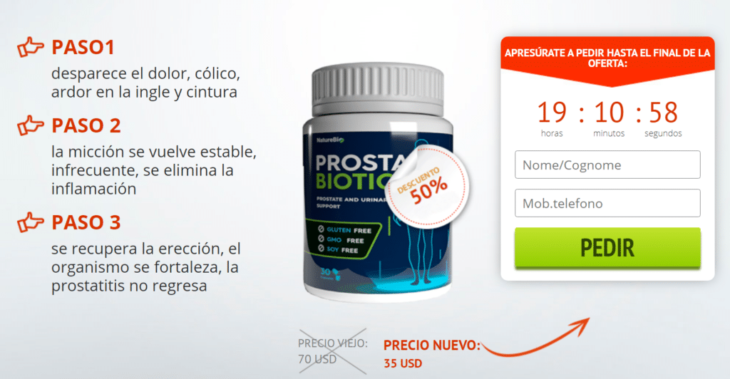 Prostabiotic cápsula