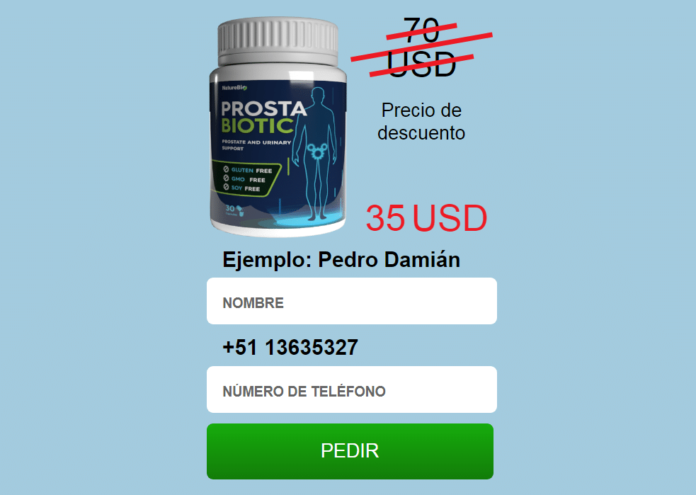 Prostabiotic Precio