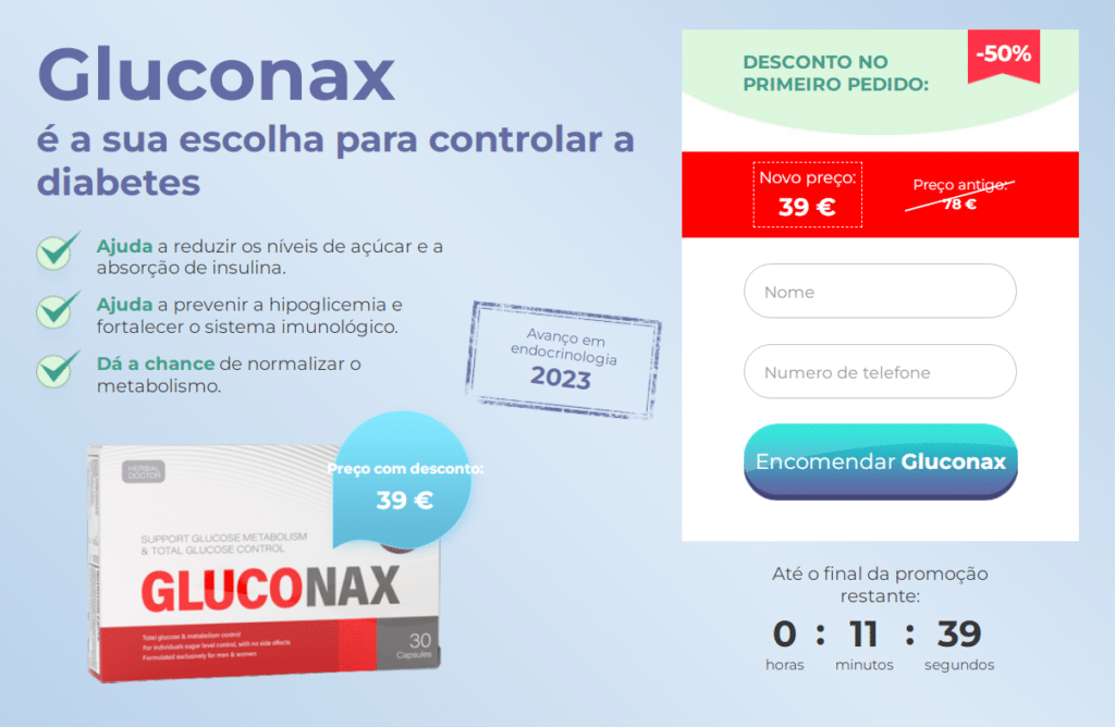 Gluconax PreÃ§o