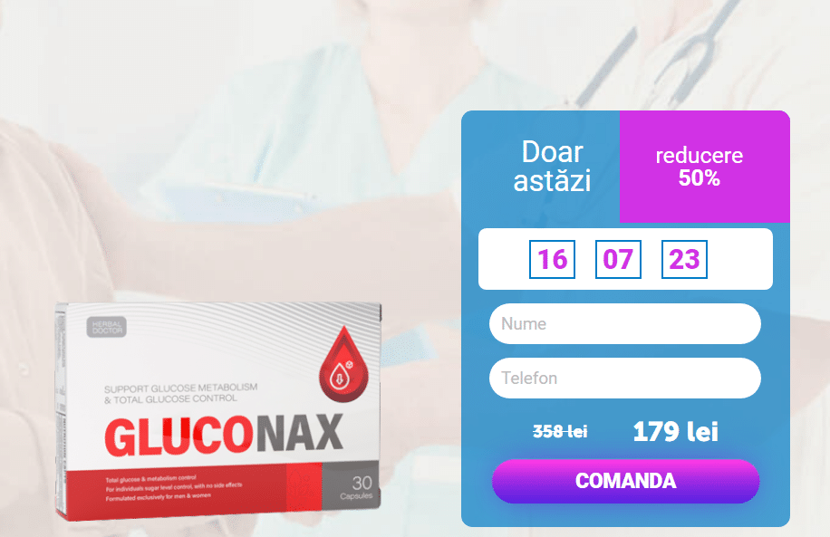 Gluconax capsulÄƒ
