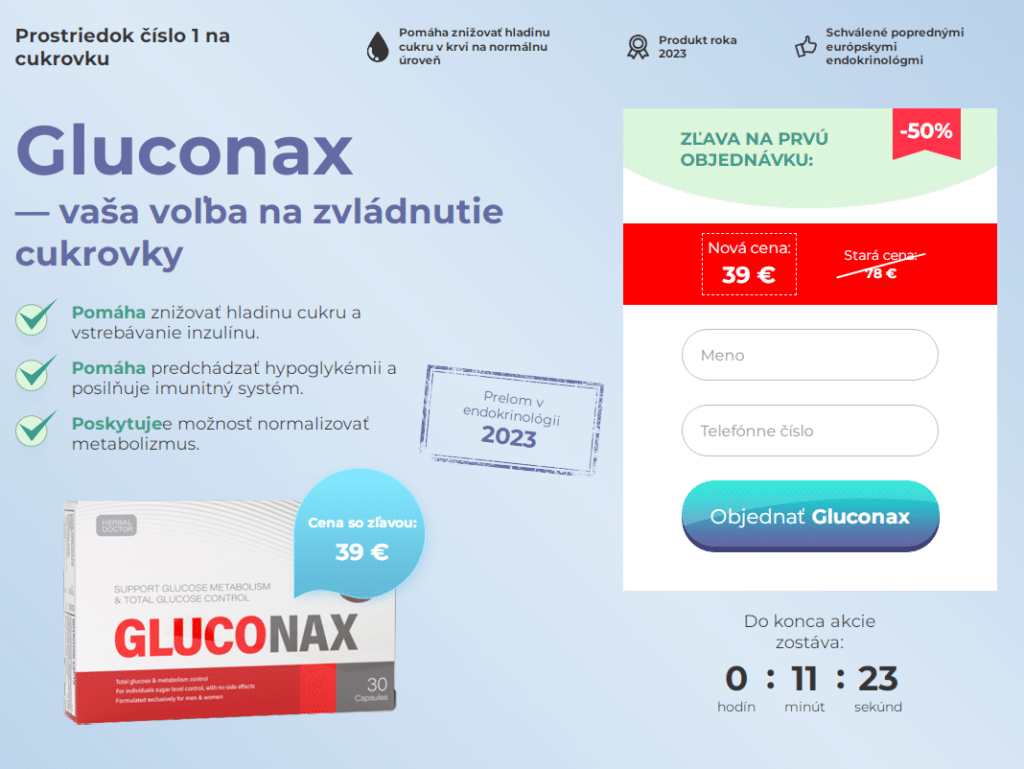 Gluconax cena
