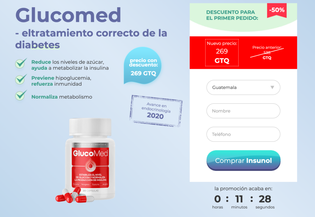 Glucomed cÃ¡psula