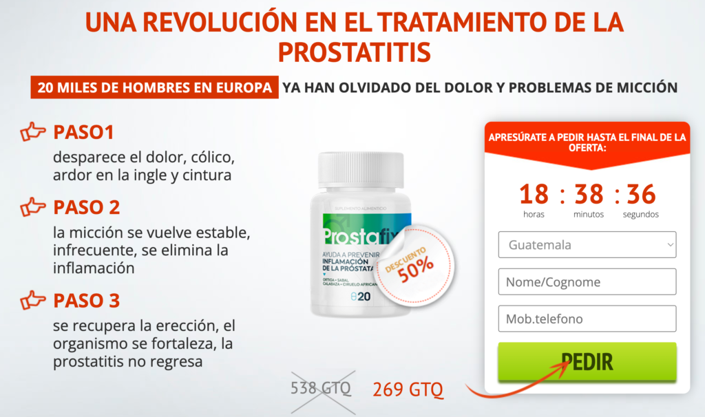 Prostafix Precio