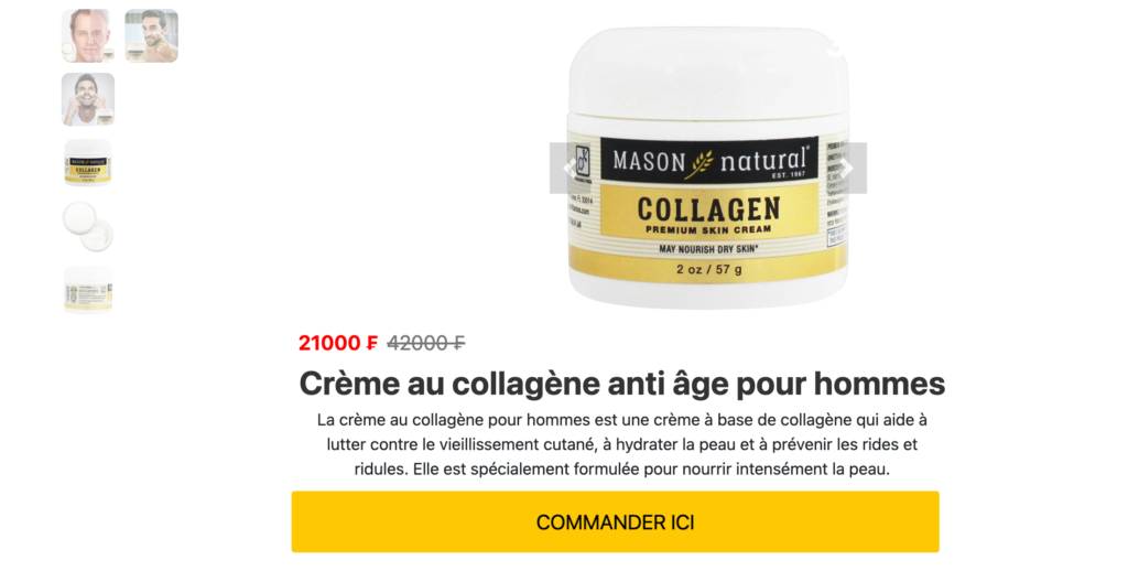 Mason Natural Prix