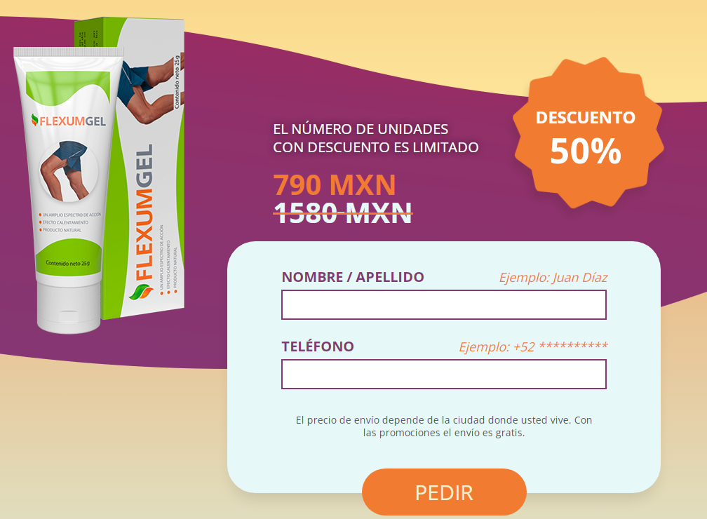 FlexumGel Precio