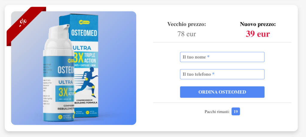 Osteomed crema