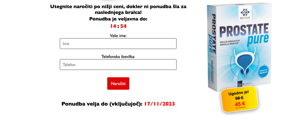 Prostate Pure kapsula