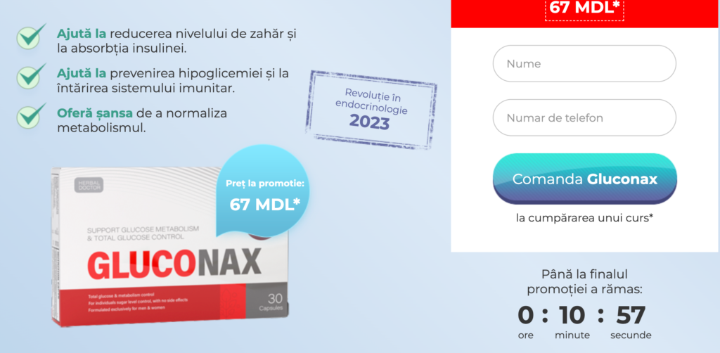 Gluconax Preț